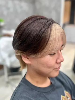ロング カラー 💎透明感カラー💎 🌟佐藤壮也🌟のヘアスタイル