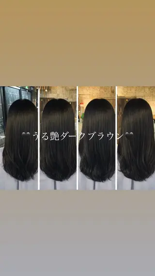 セミロング カラー 𝑹𝒆𝒊𝒚𝒂 🥀/名駅/艶カラーのヘアスタイル