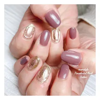 ミディアム ネイル 🐾enen style 🐾のネイルデザイン