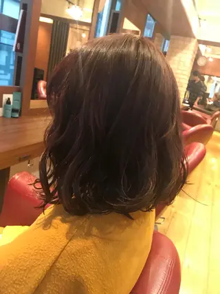 ミディアム カラー 銀座フリーランススタ イリストMIYUKIのヘアスタイル