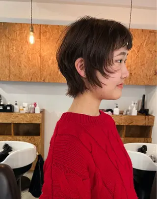 ショート 暖色/パーマ 🌼クニトウメイのヘアスタイル