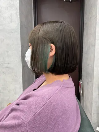 ショート カラー 似合わせ🌿髪質 改善🧸RYUGOのヘアスタイル