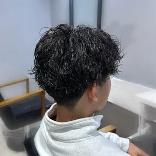 ショート パーマ メンズ 【Gisel】 Asakiのヘアスタイル