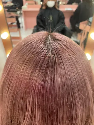 ミディアム カラー 町田ブリーチ特化 MANATOのヘアスタイル