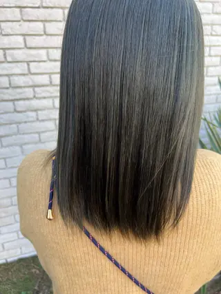 ミディアム カラー 鹿児島美容室 NATSUKIのヘアスタイル