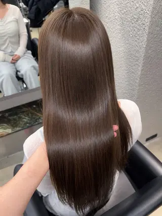 ロング 🎀透明感🎀／モテ 🤎ྀི／若葉のヘアスタイル