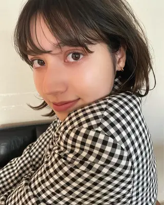 ショート minatsu 東京の技術を京都でのヘアスタイル