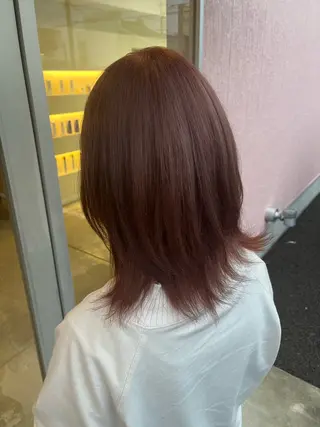 カラー 艶カラー⏳ブリーチ Natsukiのヘアスタイル