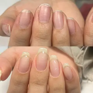 ネイル 自爪育成専門サロン ◌𓈒azumiのネイルデザイン