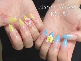 ネイル AURA NAIL 🌟鶴見店のネイルデザイン