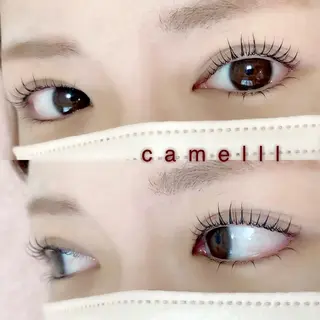 マツエク・マツパ 【那覇/束感まつ毛 /LED】キャメルのマツエク・マツパデザイン