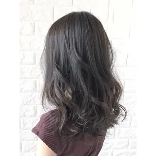 セミロング カラー 髪質改善特化KIZU /艶髪研究(京都)のヘアスタイル