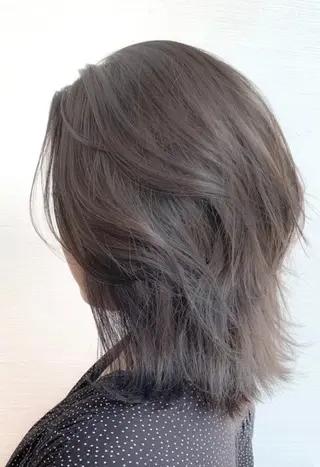 ミディアム soelle Hanaのヘアスタイル