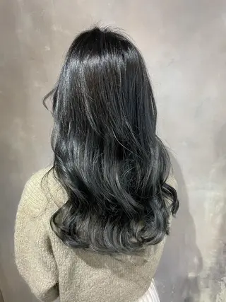 ロング カラー La vielle 西峠のヘアスタイル