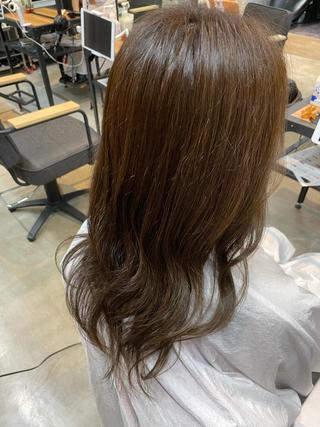 カラー デザインカラー／ 梶本 乃梨叶のヘアスタイル
