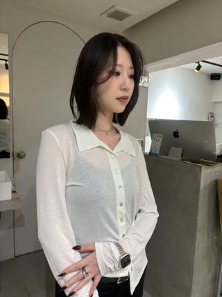 ミディアム kanon レイヤー・ボブのヘアスタイル
