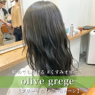 ミディアム カラー navile原宿 yumaのヘアスタイル