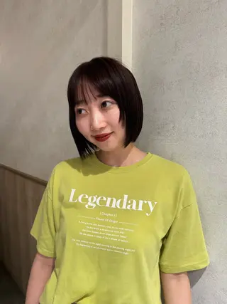 ショート カラー Sora/レイヤー/ ブリーチなしWカラーのヘアスタイル