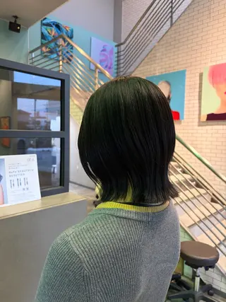 ミディアム 🫧古田 穂香🫧パーマモデルのヘアスタイル