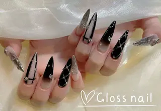 ネイル miho🍎 Gloss nailのネイルデザイン