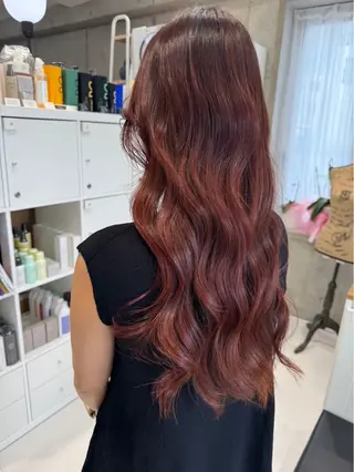 ロング 榎本 雪来のヘアスタイル