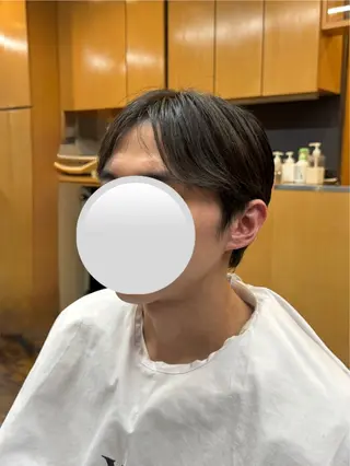 ミディアム 💈理容室KEEN メンズカットアオキのヘアスタイル