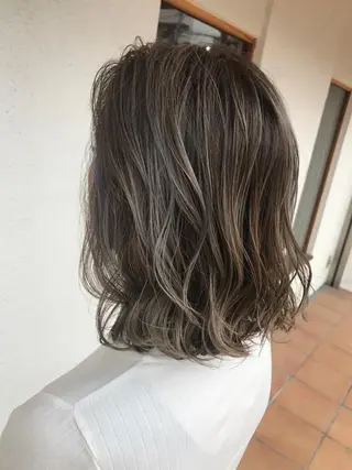 ミディアム 🌟髪質改善/透明感 🌟代表RYOのヘアスタイル
