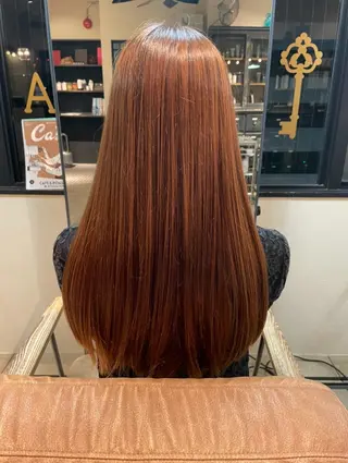ロング 井手 咲乃のヘアスタイル