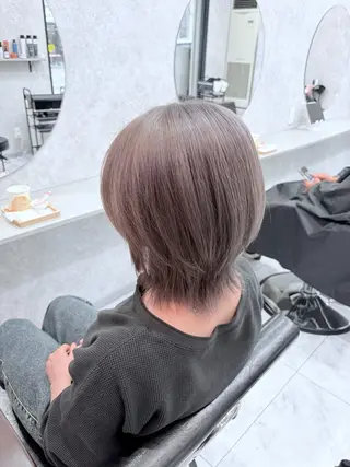 ショート 🦋ハイトーン🦋 石山 希理🦋のヘアスタイル