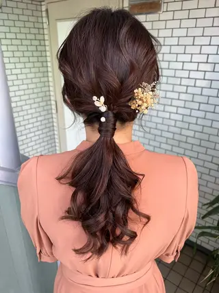 ヘアアレンジ 大人可愛いヘアメイク 💋🧚♀️しずかのその他イメージ