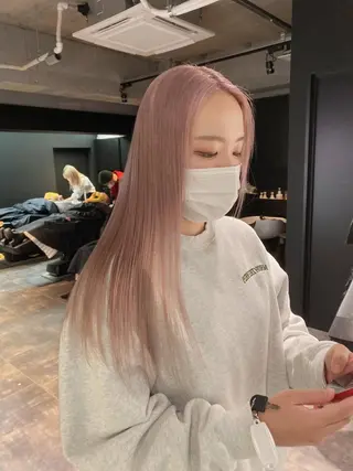 ミディアム esu 天満のヘアスタイル