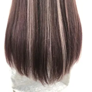 セミロング ブリーチ/髪質改善 店長　板垣智大のヘアスタイル