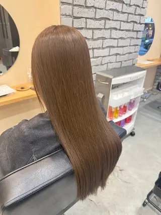 ロング 🍒透明感カラー /ダブルカラー🍒のヘアスタイル