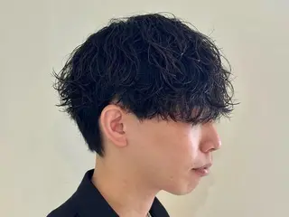 メンズ 三田 真穂のヘアスタイル
