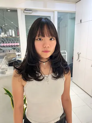 セミロング MAYU/上質ハイト ーン/レイヤーのヘアスタイル