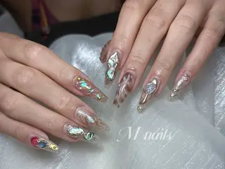 ネイル M 🌷Nail 長さだし専門店のネイルデザイン