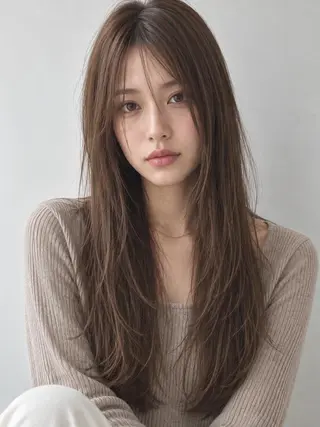 カラー ロング "オトナ髪”/ LAKA TOCCAのヘアスタイル