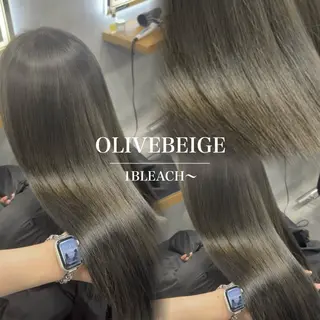 ロング カラー 赤みなし ×透明感🫧YUNAのヘアスタイル