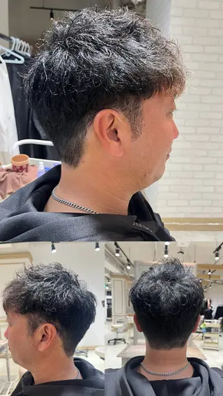 メンズ 似合わせレイヤー/ 髪質改善/長瀬叶翔のヘアスタイル