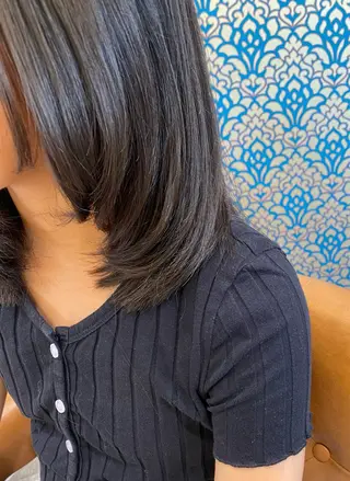 ミディアム ママ美容師 Tsuchiyaのヘアスタイル