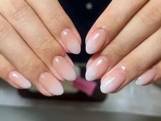 ネイル ユリ🎀長さだし/ パラジェル/持ち込みのネイルデザイン