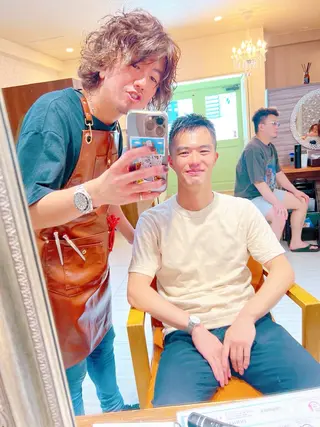 ショート メンズ Refuge by produceのヘアスタイル