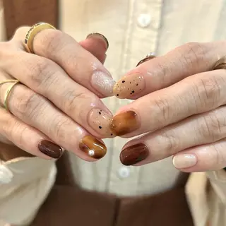 ネイル 大阪/堀江ニュアンス KANONのネイルデザイン