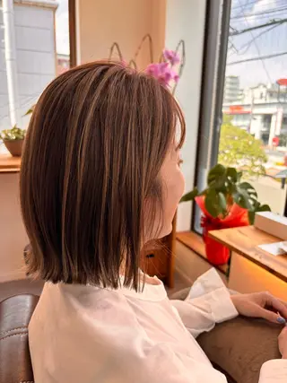 カラー hair&make ラウレア Yuriのヘアスタイル