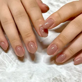 ネイル Naho久屋大通🎀 ワンホン長さだし🫧のネイルデザイン
