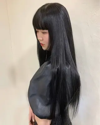 ロング 長沼ゆうか /メンズカットモデルのヘアスタイル