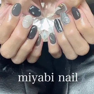 ネイル miyabi nail 桂川駅近くのネイルデザイン