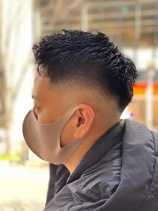 ショート メンズ unopulir 景山 凌のヘアスタイル
