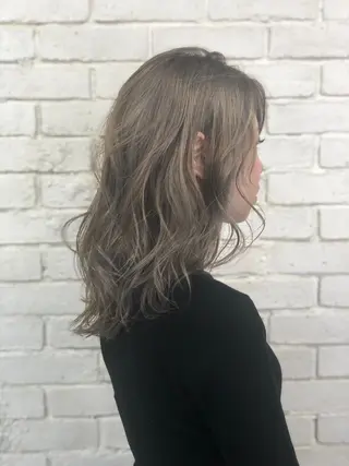 セミロング カラー welring hair salonのヘアスタイル