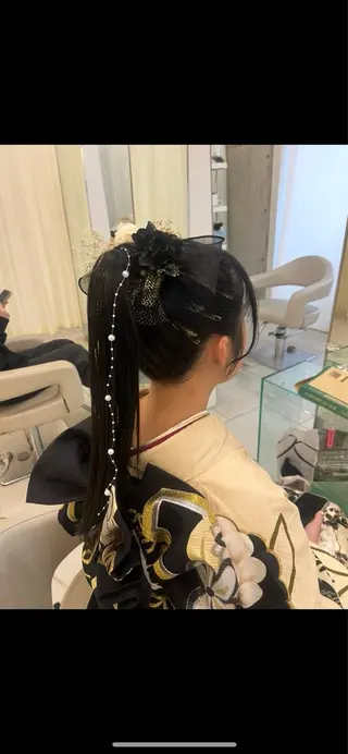 ヘアアレンジ 矢倉 緑のヘアスタイル